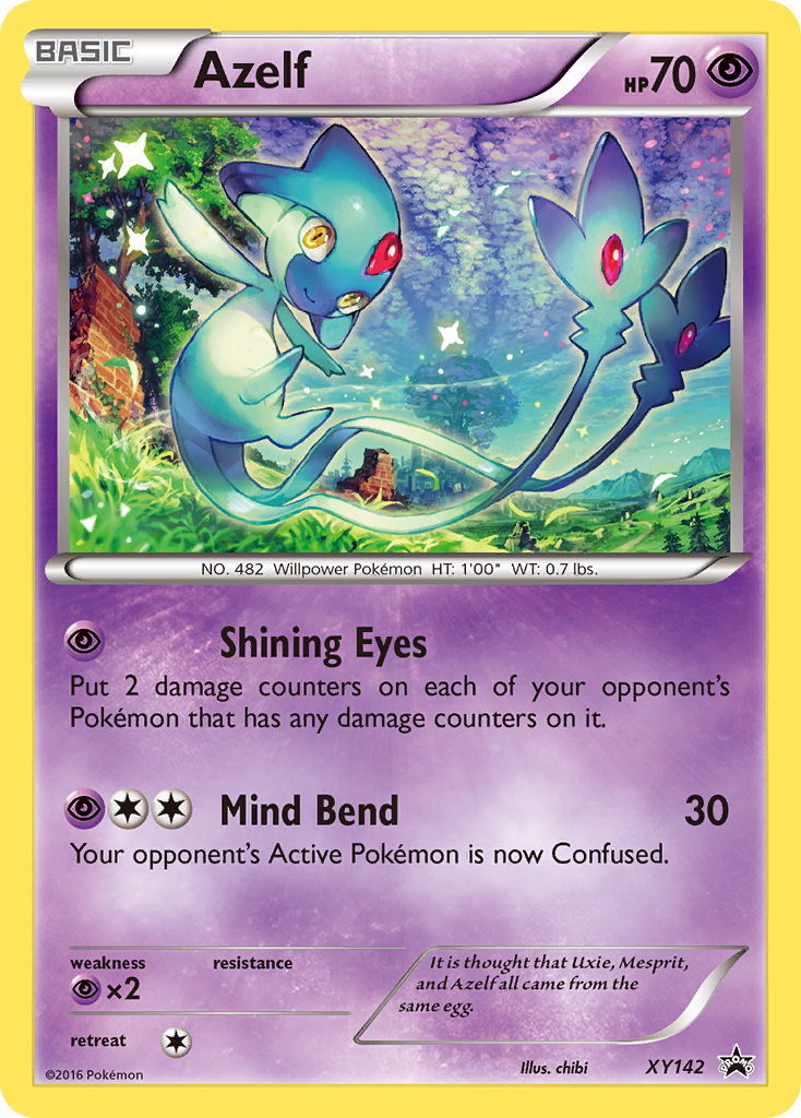 Azelf (XY142) [XY: Black Star Promos] | Nerdhalla Games