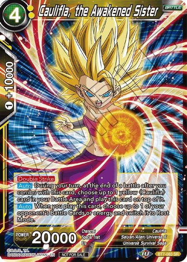 Caulifla, the Awakened Sister (BT7-083) [Tournament Promotion Cards] | Nerdhalla Games