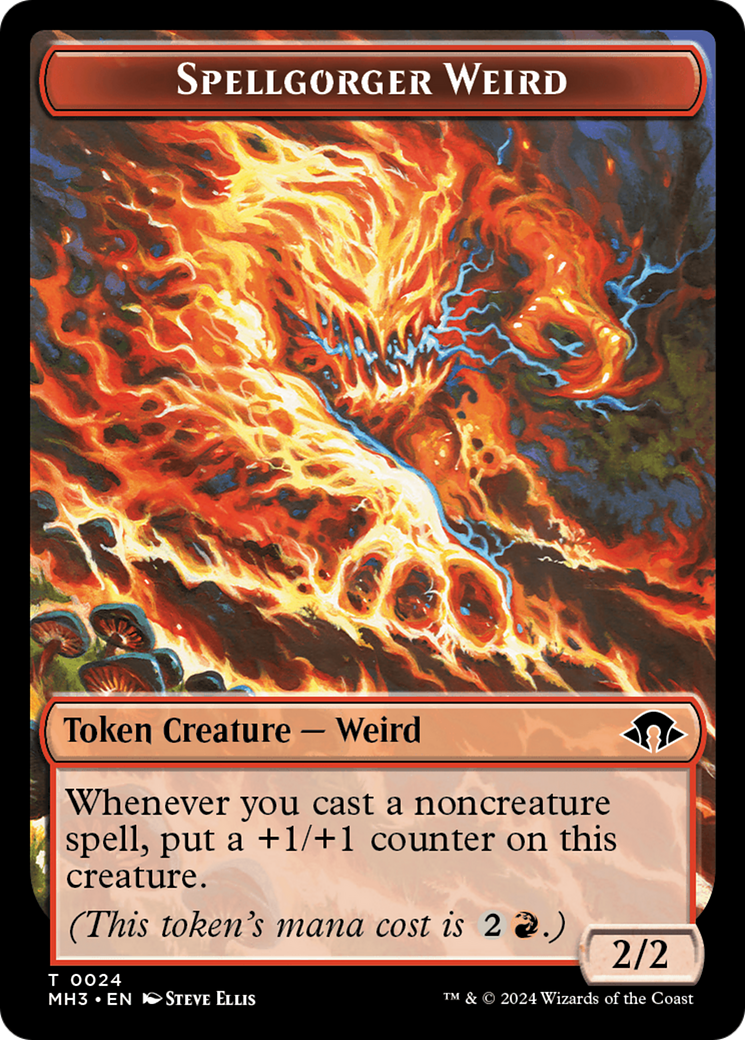 Spellgorger Weird Token [Modern Horizons 3 Tokens] | Nerdhalla Games