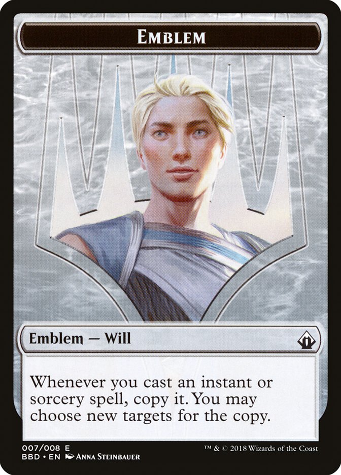 Will Kenrith Emblem [Battlebond Tokens] | Nerdhalla Games