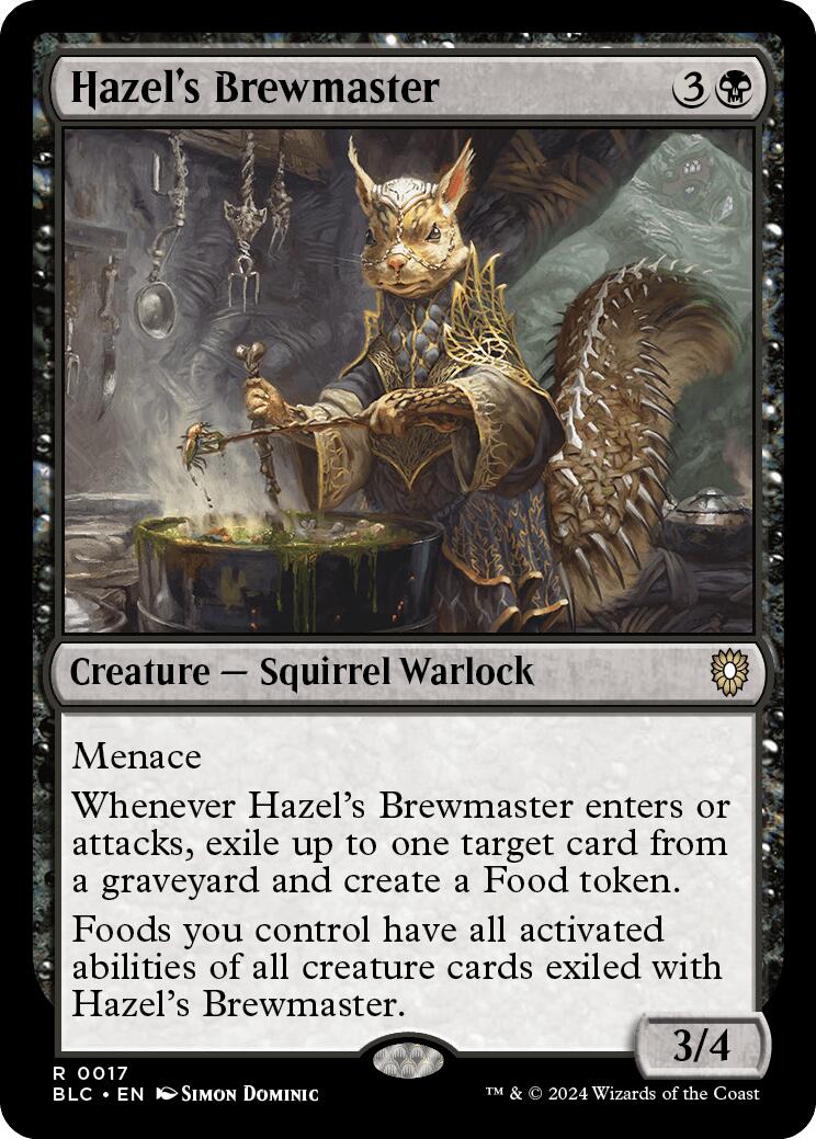 Hazel's Brewmaster [Bloomburrow Commander] | Nerdhalla Games