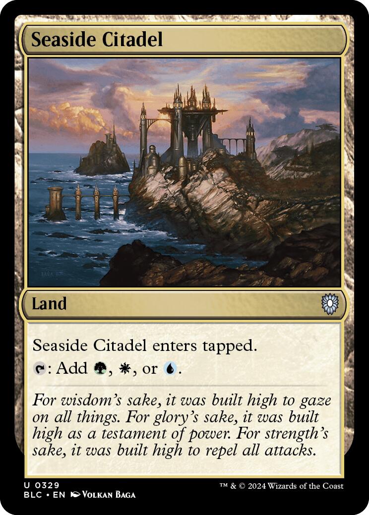 Seaside Citadel [Bloomburrow Commander] | Nerdhalla Games