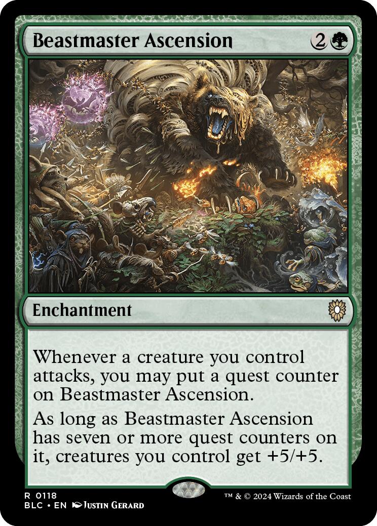 Beastmaster Ascension [Bloomburrow Commander] | Nerdhalla Games