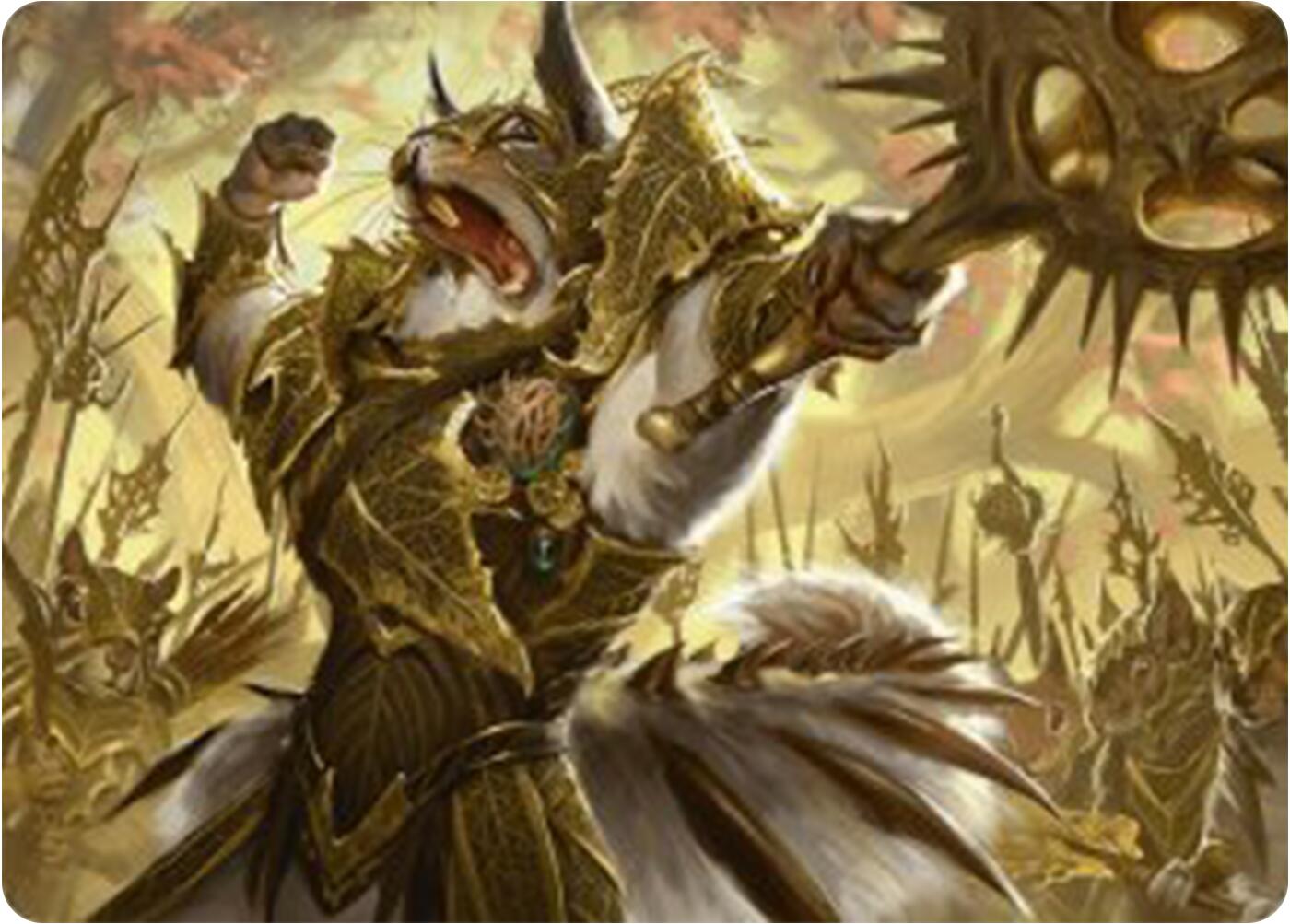 Honored Dreyleader Art Card [Bloomburrow Art Series] | Nerdhalla Games