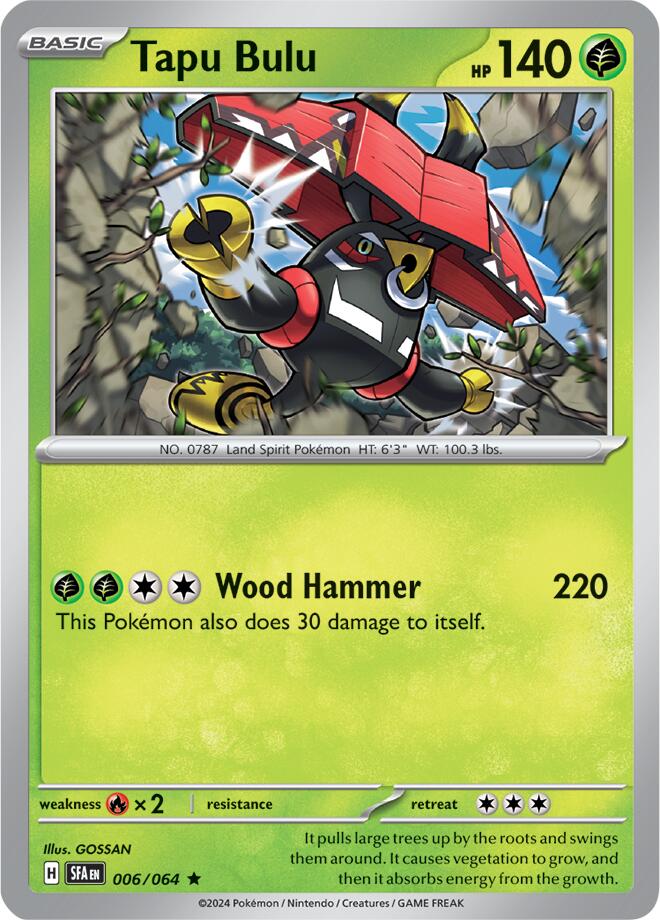 Tapu Bulu (006/064) [Scarlet & Violet: Shrouded Fable] | Nerdhalla Games