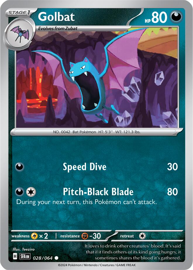 Golbat (028/064) [Scarlet & Violet: Shrouded Fable] | Nerdhalla Games