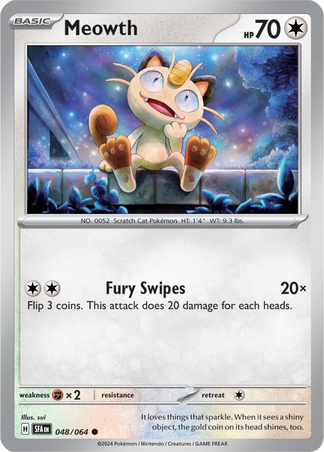 Meowth (048/064) [Scarlet & Violet: Shrouded Fable] | Nerdhalla Games