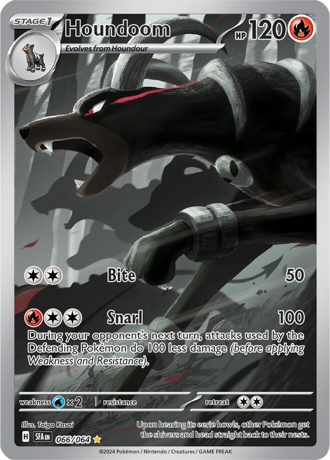 Houndoom (066/064) [Scarlet & Violet: Shrouded Fable] | Nerdhalla Games