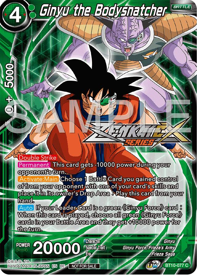 Ginyu the Bodysnatcher (Event Pack 15) (BT10-077) [Promotion Cards] | Nerdhalla Games