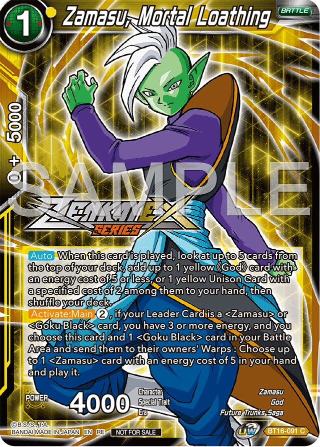 Zamasu, Mortal Loathing (Event Pack 15) (BT16-091) [Promotion Cards] | Nerdhalla Games