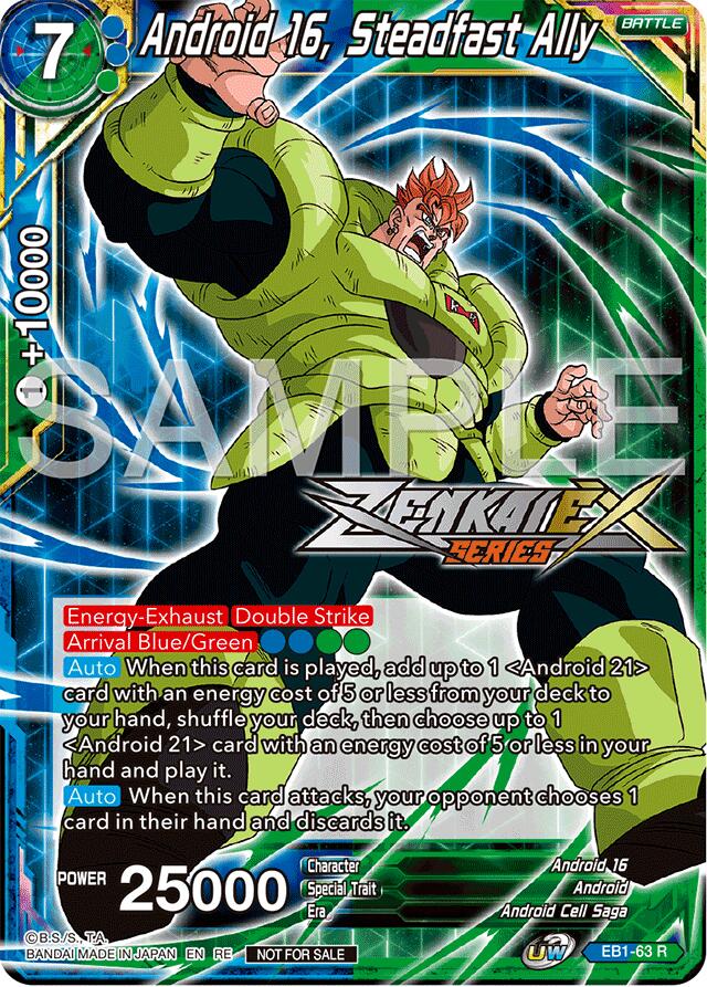 Android 16, Steadfast Ally (Event Pack 15) (EB1-63) [Promotion Cards] | Nerdhalla Games