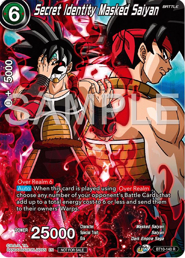 Secret Identity Masked Saiyan (Premium Alt-Art Card Set 2024 Vol.2) (BT10-140) [Promotion Cards] | Nerdhalla Games