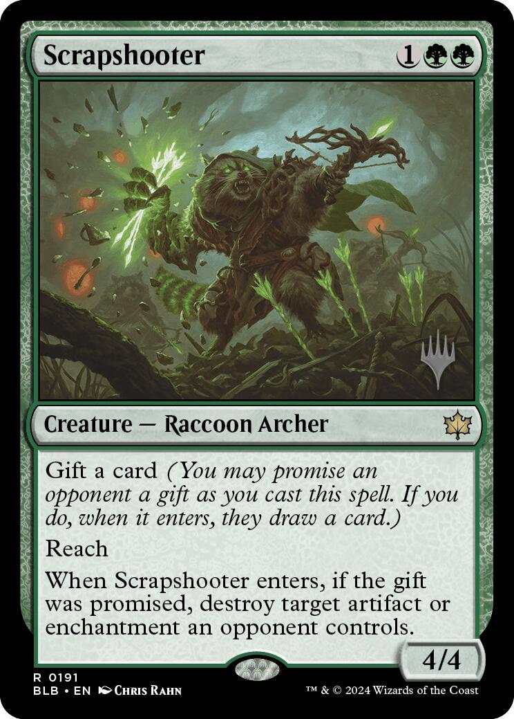 Scrapshooter (Promo Pack) [Bloomburrow Promos] | Nerdhalla Games