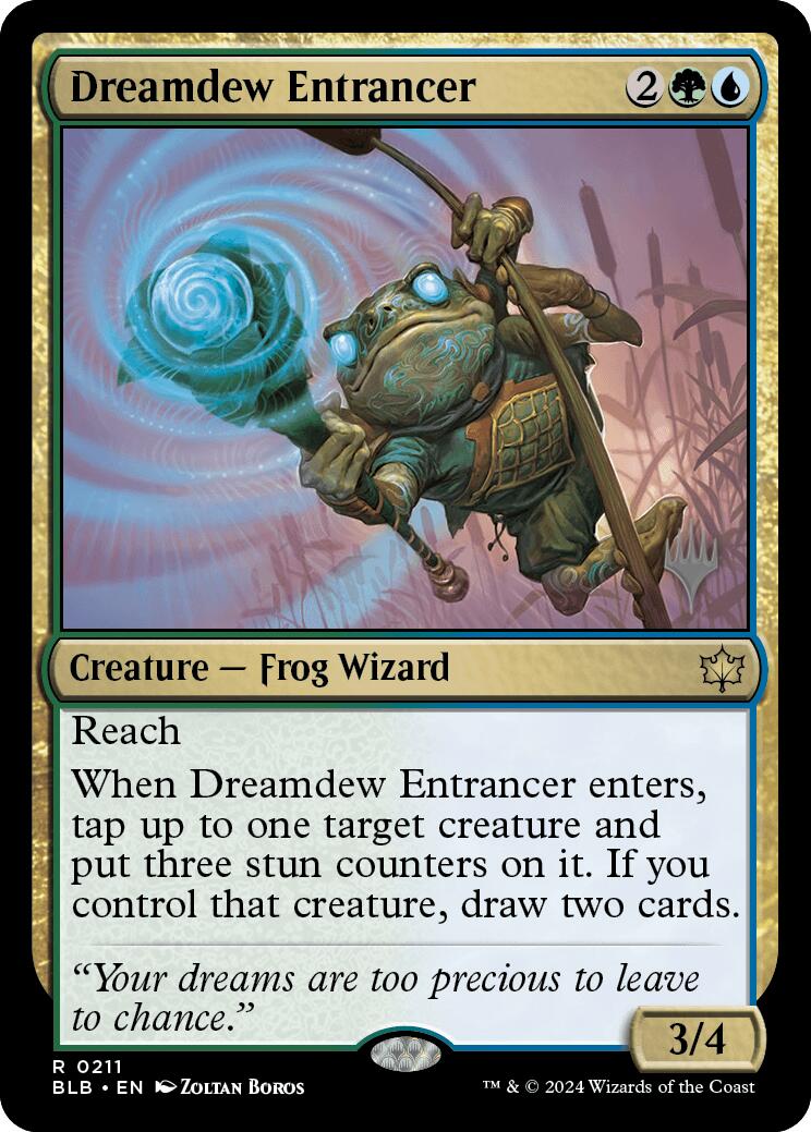 Dreamdew Entrancer (Promo Pack) [Bloomburrow Promos] | Nerdhalla Games