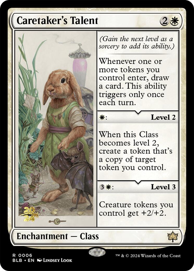 Caretaker's Talent [Bloomburrow Prerelease Promos] | Nerdhalla Games