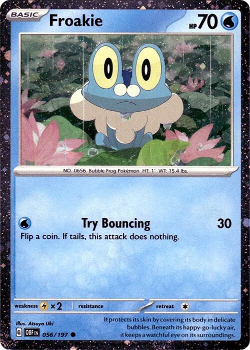 Froakie (056/197) (Cosmos Holo) [Miscellaneous Cards] | Nerdhalla Games