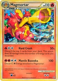 Magmortar (2/95) (Cracked Ice Holo) [HeartGold & SoulSilver: Unleashed] | Nerdhalla Games