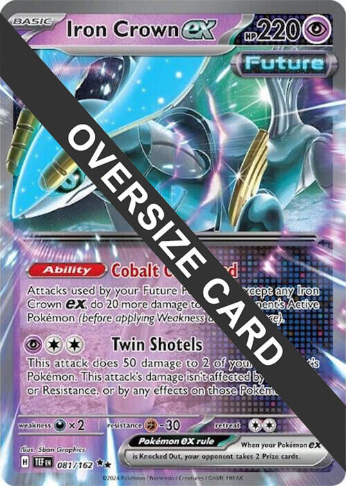 Iron Crown ex (081) (Jumbo Card) [Scarlet & Violet: Black Star Promos] | Nerdhalla Games