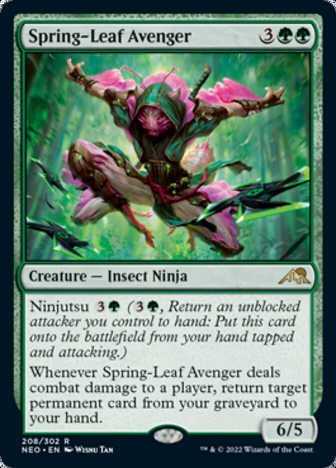 Spring-Leaf Avenger [Kamigawa: Neon Dynasty] | Nerdhalla Games