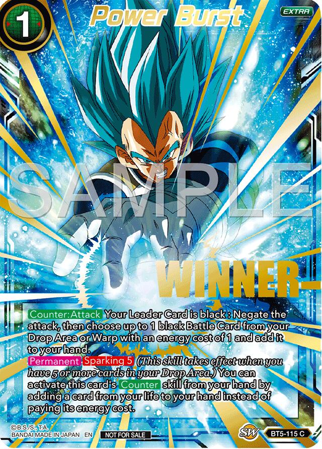 Power Burst (Masters Cup 2024) (Winner Gold Stamped) (BT5-115) [Promotion Cards] | Nerdhalla Games