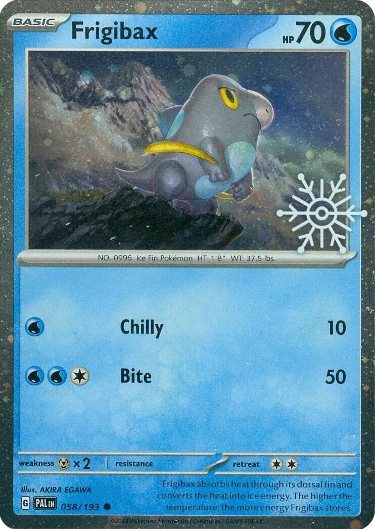 Frigibax (058/193) (Holiday Calendar) [Miscellaneous Cards] | Nerdhalla Games