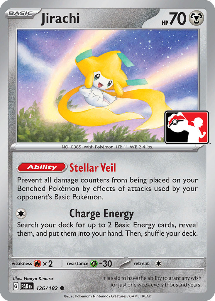 Jirachi (126/182) [Prize Pack Series Five] | Nerdhalla Games