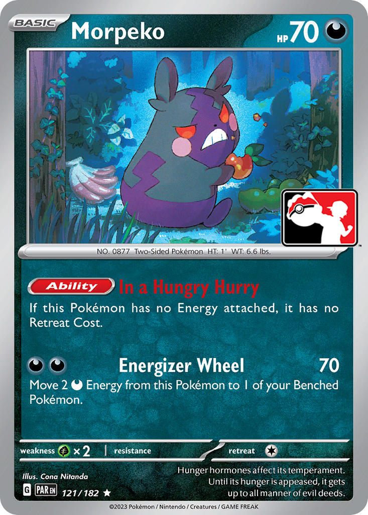 Morpeko (121/182) [Prize Pack Series Five] | Nerdhalla Games