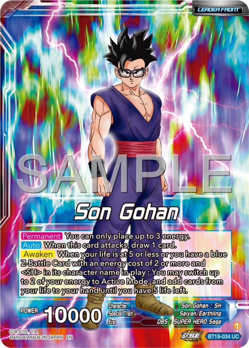 Son Gohan // Son Gohan, Former Glory Regained (BT19-034) [Premium 7th Anniversary Box 2024] | Nerdhalla Games