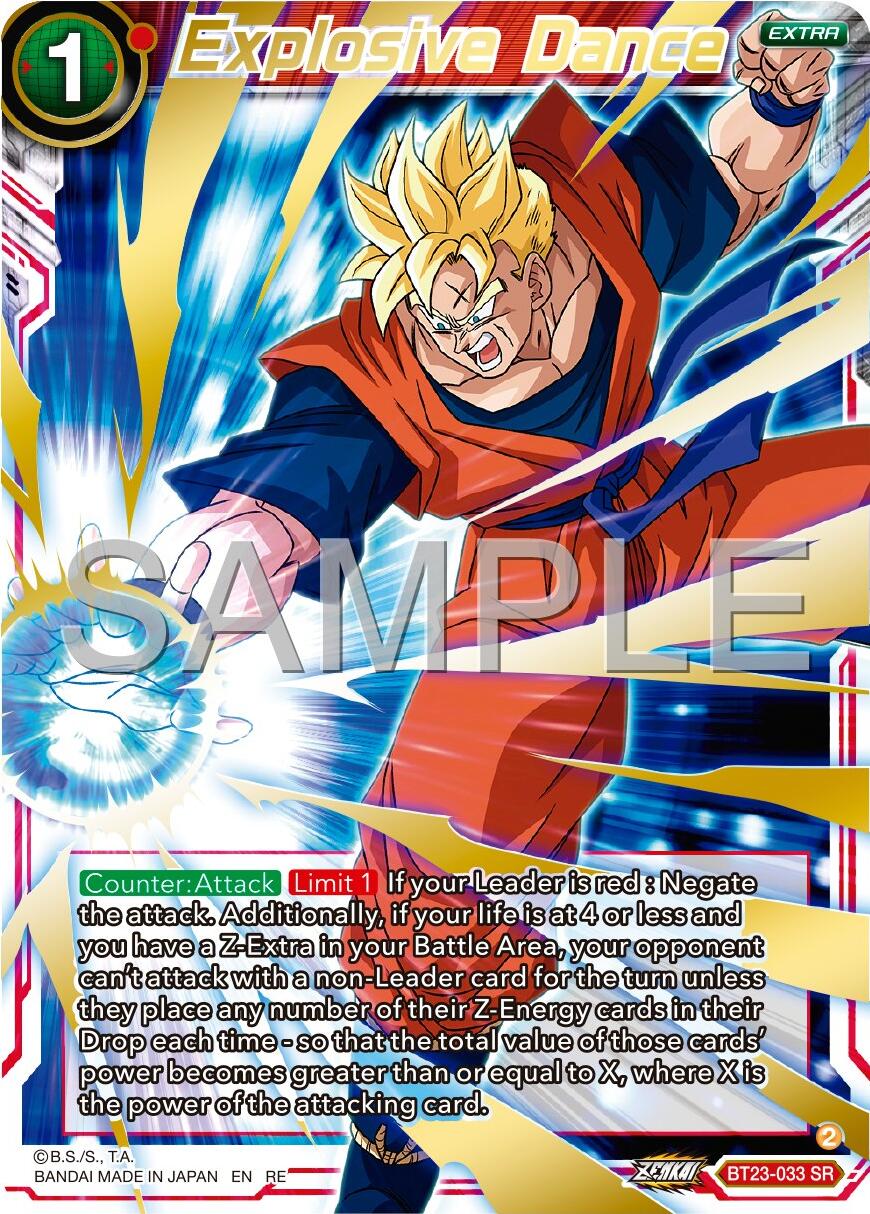 Explosive Dance (Reprint) (BT23-033) [Premium 7th Anniversary Box 2024] | Nerdhalla Games