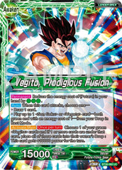 Son Goku & Vegeta // Vegito, Prodigious Fusion (BT26-060) [Ultimate Advent] | Nerdhalla Games