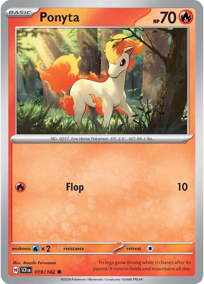 Ponyta (019/142) [Scarlet & Violet: Stellar Crown] | Nerdhalla Games