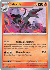 Salazzle (024/142) [Scarlet & Violet: Stellar Crown] | Nerdhalla Games