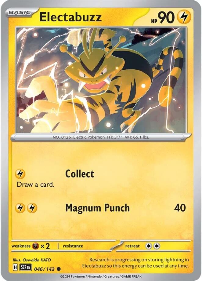 Electabuzz (046/142) [Scarlet & Violet: Stellar Crown] | Nerdhalla Games