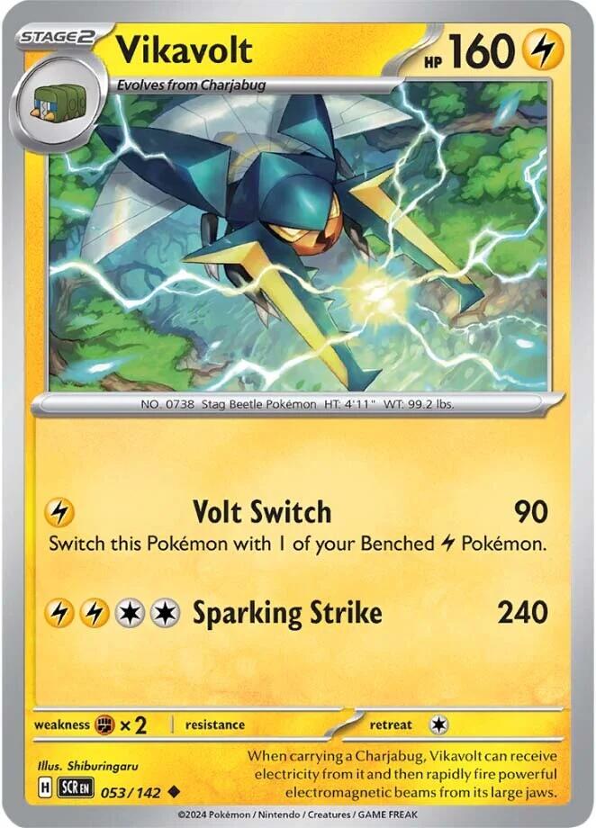 Vikavolt (053/142) [Scarlet & Violet: Stellar Crown] | Nerdhalla Games