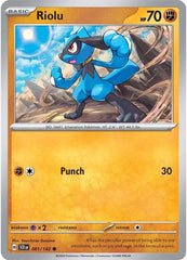 Riolu (081/142) [Scarlet & Violet: Stellar Crown] | Nerdhalla Games