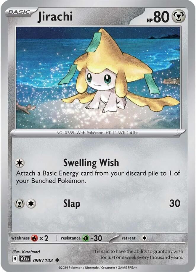 Jirachi (098/142) [Scarlet & Violet: Stellar Crown] | Nerdhalla Games