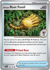 Antique Root Fossil (130/142) [Scarlet & Violet: Stellar Crown] | Nerdhalla Games