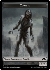 Phyrexian Germ // Zombie Double-Sided Token [Modern Horizons 3 Tokens] | Nerdhalla Games