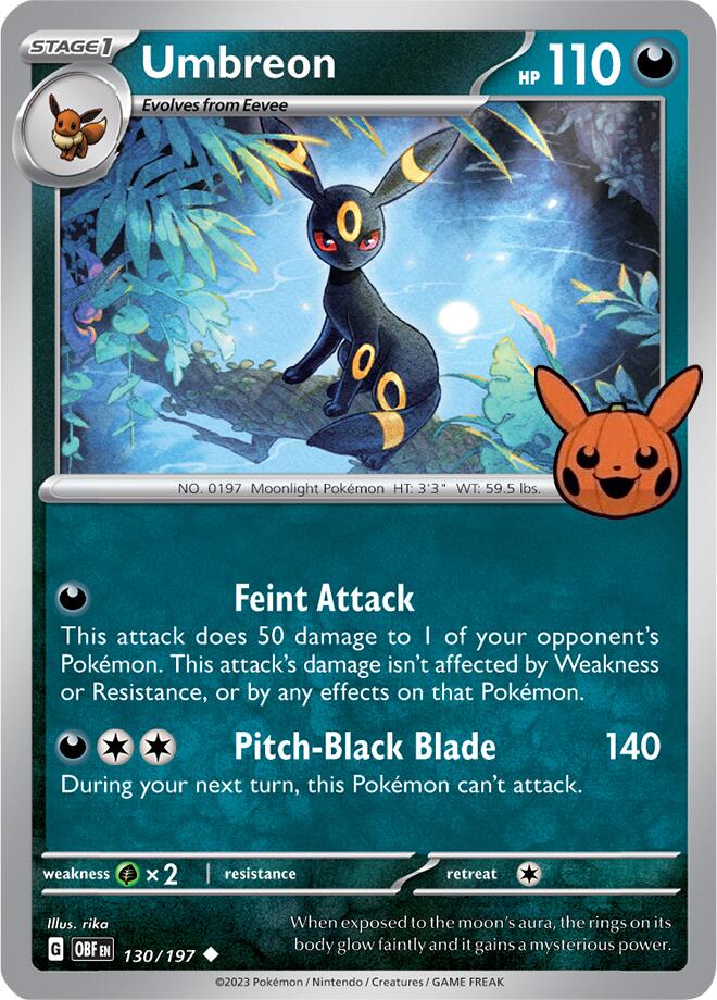 Umbreon (130/197) [Trick or Trade 2024] | Nerdhalla Games