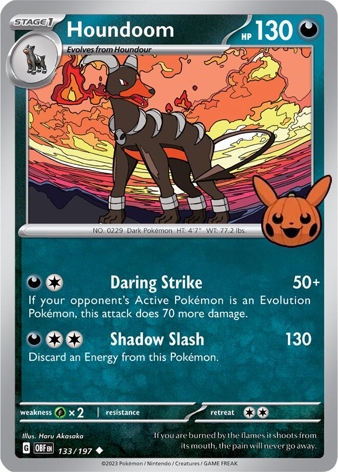 Houndoom (133/197) [Trick or Trade 2024] | Nerdhalla Games