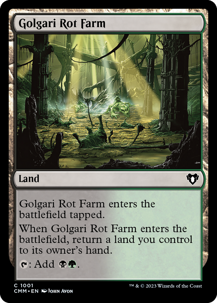 Golgari Rot Farm [Commander Masters] | Nerdhalla Games