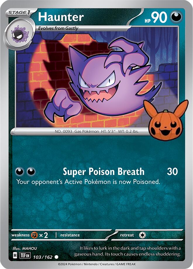 Haunter (103/162) [Trick or Trade 2024] | Nerdhalla Games