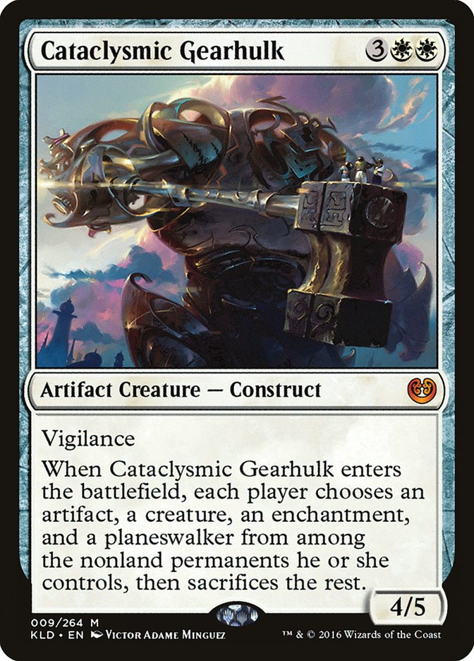 Cataclysmic Gearhulk [Kaladesh] | Nerdhalla Games