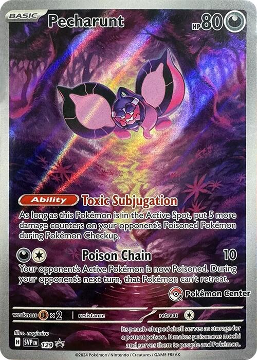 Pecharunt (129) (Pokemon Center Exclusive) [Scarlet & Violet: Black Star Promos] | Nerdhalla Games