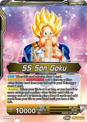 SS Son Goku // SS Son Goku & SS Son Gohan, Battling Father & Son (BT26-090) [Ultimate Advent] | Nerdhalla Games