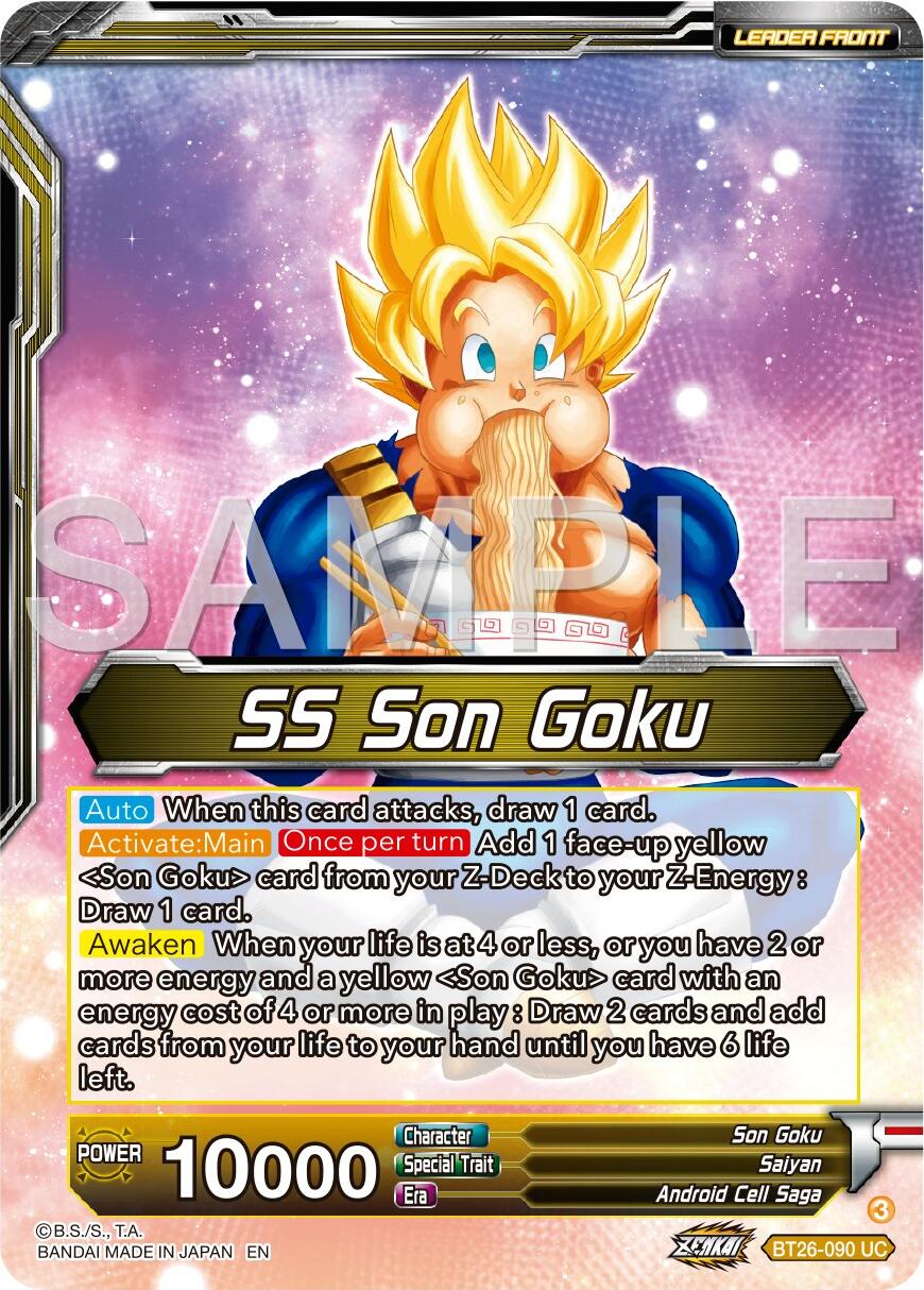 SS Son Goku // SS Son Goku & SS Son Gohan, Battling Father & Son (BT26-090) [Ultimate Advent] | Nerdhalla Games