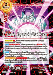 Frieza, Emperor's Final Power (BT26-003) [Ultimate Advent] | Nerdhalla Games