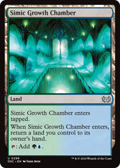 Simic Growth Chamber [Duskmourn: House of Horror Commander] | Nerdhalla Games