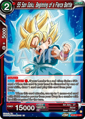 SS Son Goku, Beginning of a Fierce Battle (BT26-011) [Ultimate Advent] | Nerdhalla Games