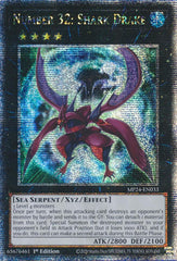 Number 32: Shark Drake [MP24-EN033] Quarter Century Secret Rare | Nerdhalla Games